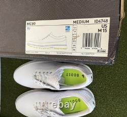 New In Box Adidas Golf MC80 Spikeless leather Golf Shoes Size, 15 Medium