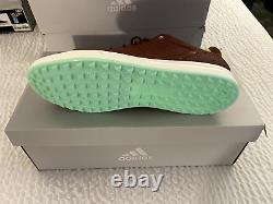 New In Box Men's Adidas Flopshot Shoes, Brown/white, Size 10.5 M (gy8523)