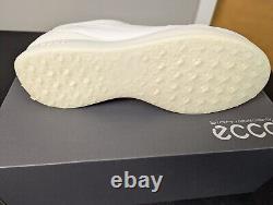 New In Box Men's Ecco Golf Biom Hybrid Shoes, Color White, Size 10-10.5
