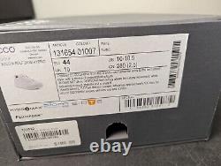 New In Box Men's Ecco Golf Biom Hybrid Shoes, Color White, Size 10-10.5