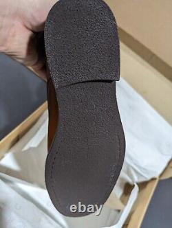 New In Box Men's Oxford Golf Boots, Mahogany, Size 9