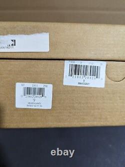 New In Box Men's Oxford Golf Boots, Mahogany, Size 9