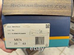 New In Box Men's Riomar Deck Driver Loafers, Color Tan, Size 10