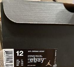 New In Box! Rare! Air Jordan 1 Golf- Varsity. Size US 12. 917717-100