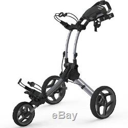 New In The Box Clicgear Rovic Rv1s Swivel 3 Wheel Pull Push Golf Cart