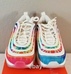 New Nike Air Max 97 Golf Tie Dye CK1219-100 Size US 7 Mens Shoes-box withno lid