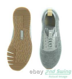 New WithO Box Mens Golf Shoe True Linkswear Knit II Medium 8 Grey MSRP $140