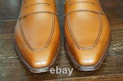 New With Box Crockett & Jones 11.5 D 10.5 Granada Merton Loafer Tan Golf Grain