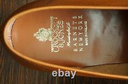 New With Box Crockett & Jones 11.5 D 10.5 Granada Merton Loafer Tan Golf Grain