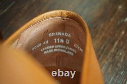 New With Box Crockett & Jones 11.5 D 10.5 Granada Merton Loafer Tan Golf Grain