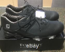 New With Box Footjoy 2020 Tour X Golf Shoes Black UK 10.5 Medium Fit RRP £159