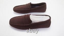 New Without Box Peter Millar Golf Cruise Knit Driver Shoes Mens Size 11 Mocha