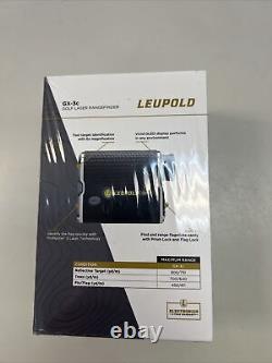 New in BOX Leupold GX-3c Golf Laser Rangefinder -Black -Free 2Day Air