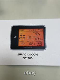 New in BOX Swing Caddie SC300 Golf Portable Launch Monitor -Black -Free 2Day Air