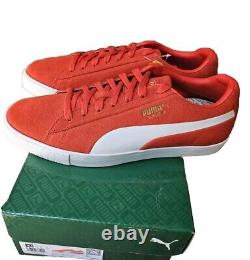 New in Box 75th Anniversary PUMA FUSION SUEDE GOLF SHOES, DS, RED, PUMA, Sz 10.5