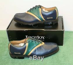 New in Box Footjoy FJ MyJoys ICON Traditional 10 M Style 52041 Custom Golf Shoes