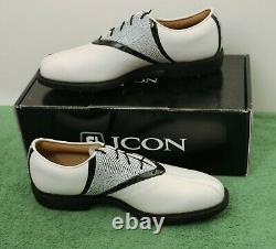 New in Box Footjoy FJ MyJoys ICON Traditional 10 M Style 52041 Custom Golf Shoes