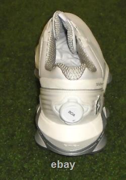 New in Box Footjoy Tour Alpha BOA Golf Shoes, White / Grey, 9.5 Medium, 55544