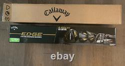 New in box Callaway Edge & Odyssey Putter 10-piece Club Set Right Hand Reg Flex