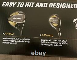 New in box Callaway Edge & Odyssey Putter 10-piece Club Set Right Hand Reg Flex