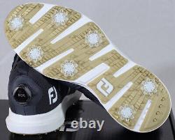 New-in-box! Footjoy Hyperflex Boa Golf Shoes Mens 9.5 Wide Midnight Blue 51089