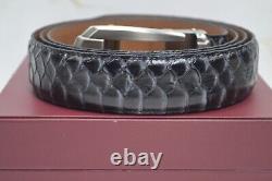 Nexbelt Rowland Thomas Black/Gray Serpent Rachet Golf Belt, Brand New In Box