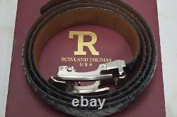 Nexbelt Rowland Thomas Black/Gray Serpent Rachet Golf Belt, Brand New In Box