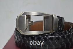 Nexbelt Rowland Thomas Black/Gray Serpent Rachet Golf Belt, Brand New In Box