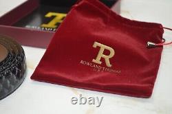 Nexbelt Rowland Thomas Black/Gray Serpent Rachet Golf Belt, Brand New In Box
