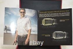 Nexbelt Rowland Thomas Black/Gray Serpent Rachet Golf Belt, Brand New In Box