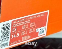 Nike Air Infinity Nrg Next% Golf 2023 Masters Nrg Dv6801-001 Size 9 New No Box