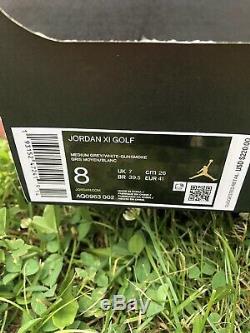 Nike Air Jordan 11 Low Cool Grey Golf sz 8 Brand New In Box. Deadstock