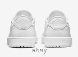 Nike Air Jordan 1 Low Golf Men's Size 10 Triple White DD9315-101 New In Box Shoe