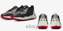 Nike Air Jordan ADG 2 Golf Shoes Mens Black White Red sz 10 CT812 001 NEW in BOX