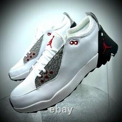 Nike Air Jordan ADG 2 White Cement Golf CT7812 100 Men's Size 10 New In Box