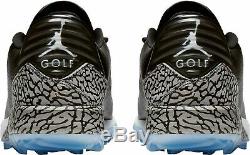 Nike Air Jordan ADG Golf Shoes Size 10.5 Black New In Box Sold Out Everywhere