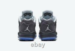 Nike Air Jordan V Low Golf Shoe Men's Size 11 CU4523-005 Wolf Grey New Box NIB