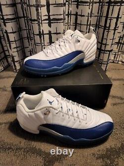 Nike Air Jordan XII 12 Low Golf French Blue DH4120-101 Size 14 New In Box No Lid