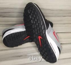 Nike Air Max 1 G Golf Shoes Men's Size 9 Gray/Red New without Box