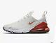 Nike Air Max 270 G Golf Shoe Sail/Magic Ember Size 10.5 New in Box In Hand
