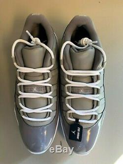 Nike Jordan 11 Cool Grey Golf Shoes NEW in Box Sizes 7.5,14, 15, 16