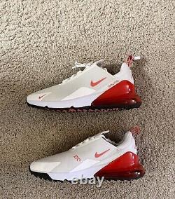 Nike Max 270 G Size 14 Golf White/Sail Red Brand New With Box