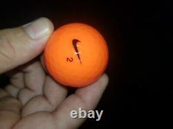 Nike Power Distance PD Soft ORANGE Golf Ball RARE NEW BOX. No Logos DISC