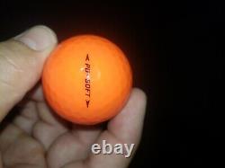 Nike Power Distance PD Soft ORANGE Golf Ball RARE NEW BOX. No Logos DISC