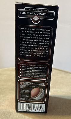 Nike Precision TOUR ACCURACY TW Golf Balls In Box Tiger Woods vintage