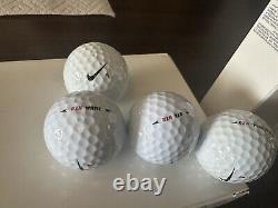 Nike RZN Golf Balls Custom Rare RZN Platinum White Red Black White Box New