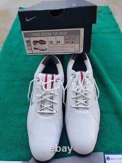 Nike TW 2012 Tiger Woods Men's Golf Shoes 10 Medium, NEW Open Box