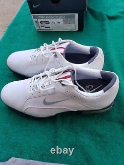 Nike TW 2012 Tiger Woods Men's Golf Shoes 10 Medium, NEW Open Box