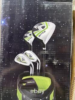Nitro Crossfire RH Unisex Junior Golf Club Set For Kids Ages 3-5 NEW- Box Damage