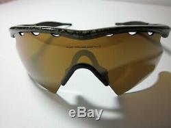 OAKLEY M-FRAME Golf Heater Gold X with Gold Lens VENTED! Duval (NEW NOS) Box